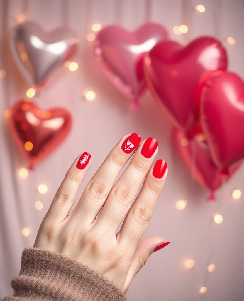 10 DIY Valentine's Day Nail Designs That Are Surprisingly Easy to Create! - 3. Cupid's Arrows