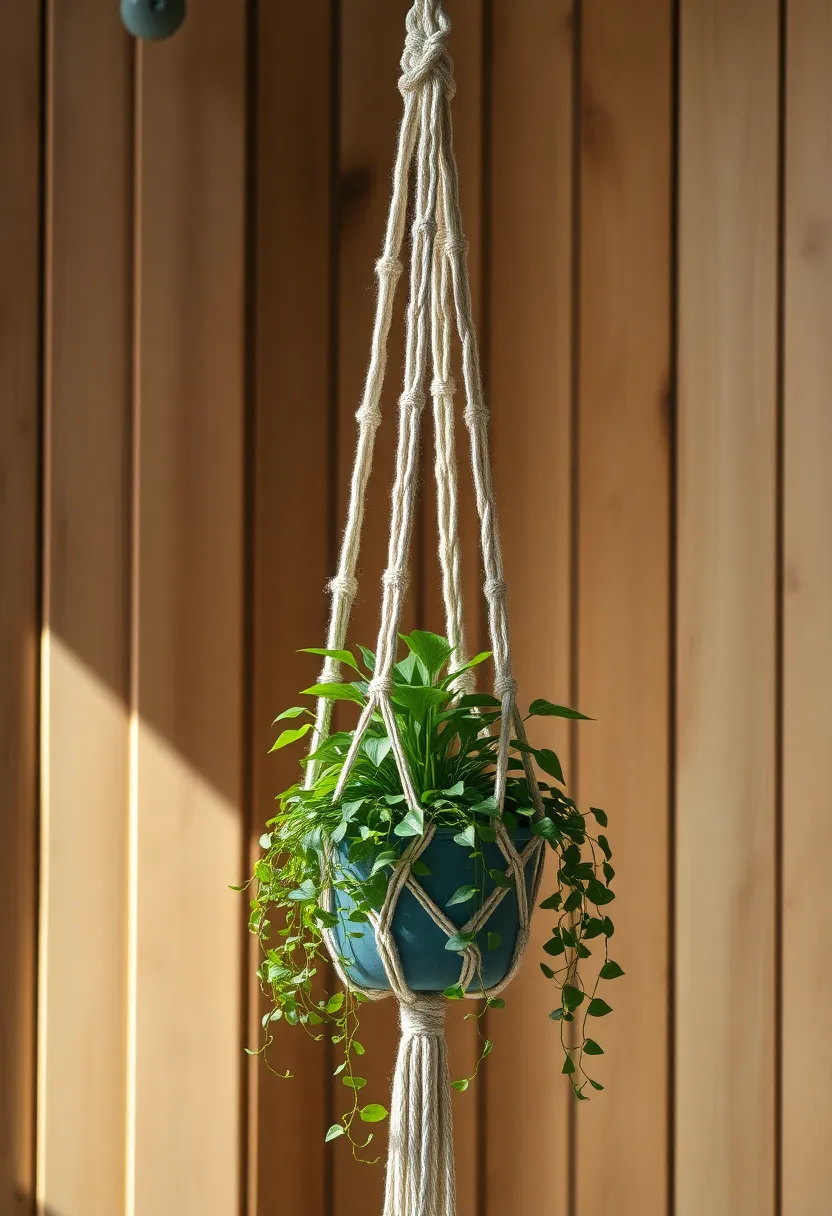 10 Fun Adult DIY Projects That Will Melt Your Stress Away (Don't Miss #4!) - 4. DIY Macramé Plant Hangers (Don’t Miss This One!)