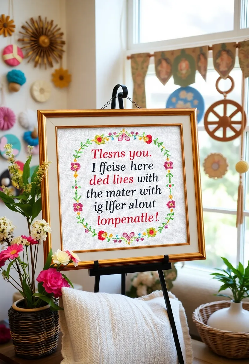 11 Easy Cross Stitch Patterns Perfect for Kids (They’ll Love #3!) - 7. Inspirational Quotes