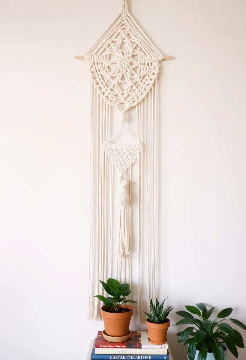 14 Stunning DIY Art Projects That'll Turn Your Walls into a Masterpiece! - 2. DIY Macramé Wall Hanging