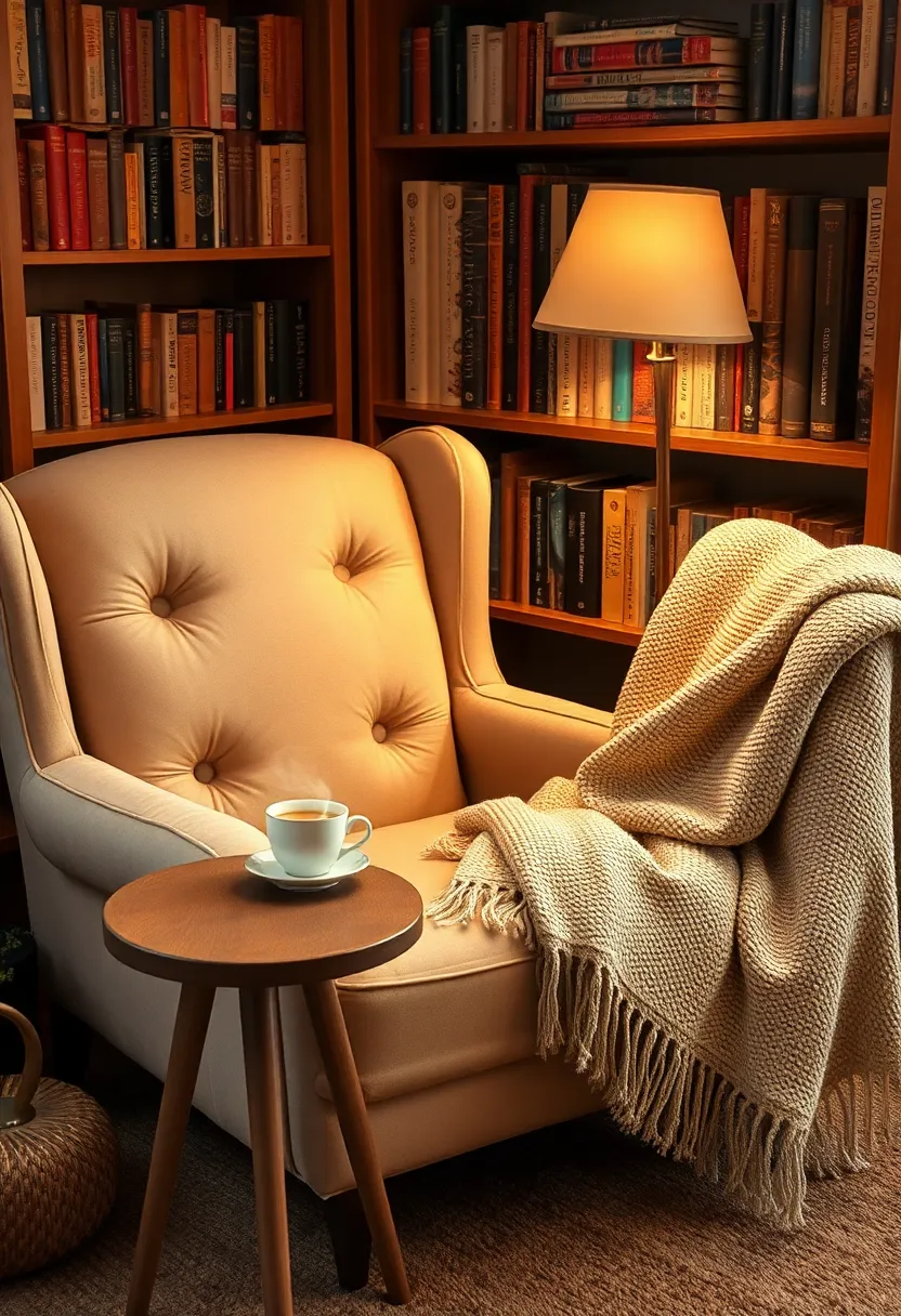 15 Cozy Winter Decor Ideas That'll Make Your Home Feel Like a Warm Hug! - 11. Create Cozy Reading Nooks