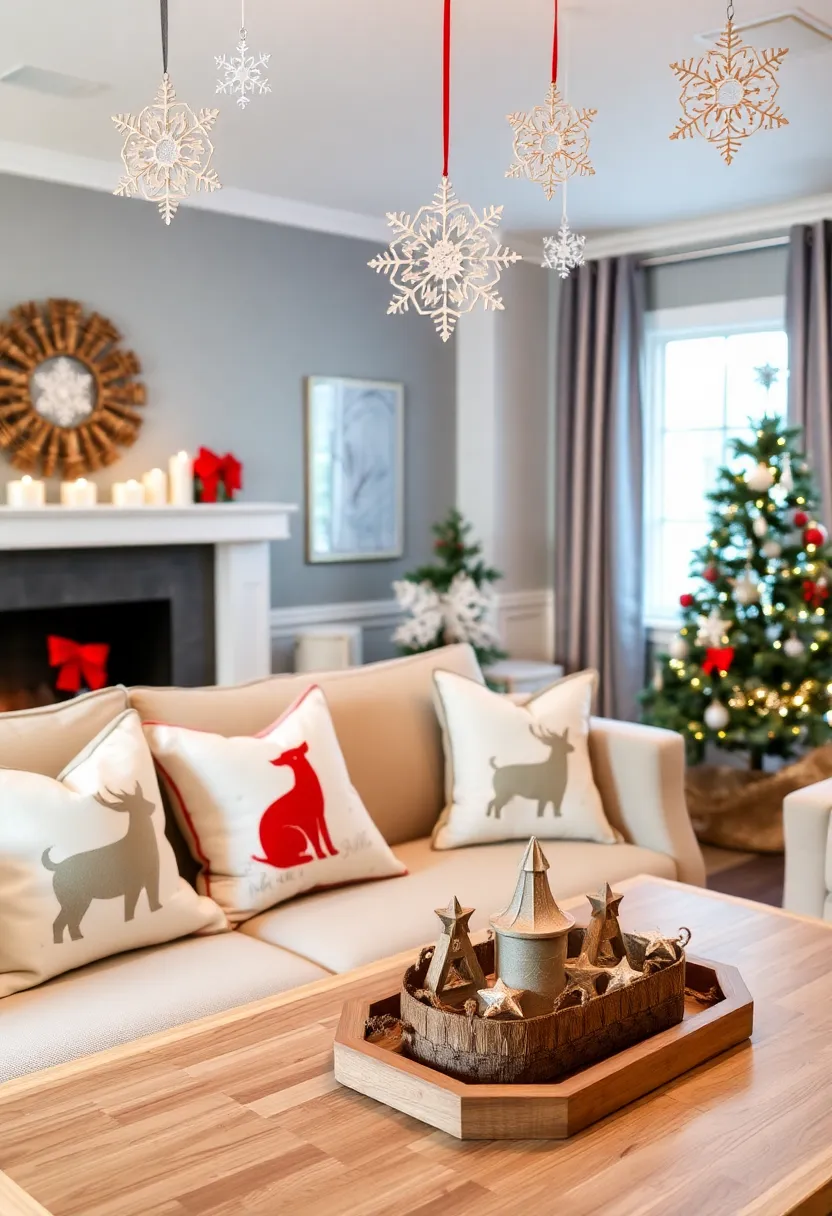 15 Cozy Winter Decor Ideas That'll Make Your Home Feel Like a Warm Hug! - 12. Incorporate Winter-Themed Decor