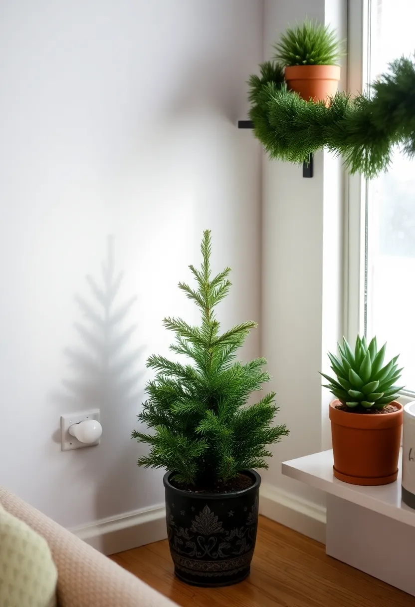 15 Cozy Winter Decor Ideas That'll Make Your Home Feel Like a Warm Hug! - 9. Add an Indoor Plant