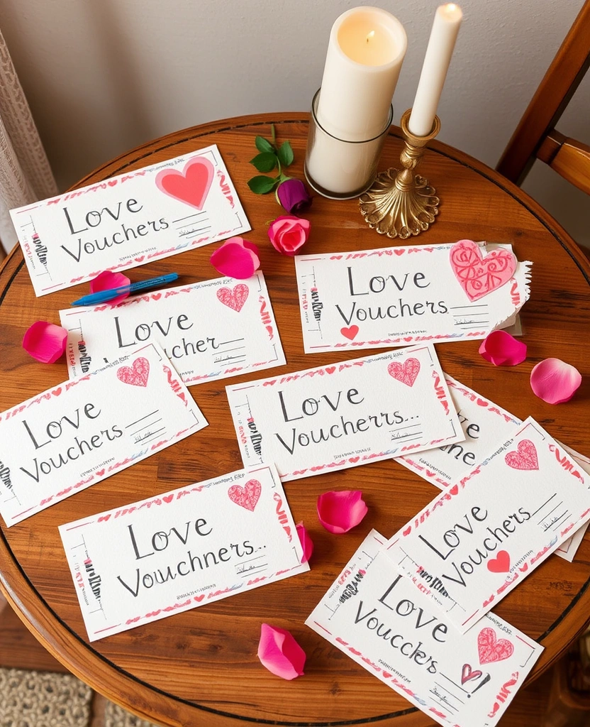 16 DIY Valentine's Room Decor Ideas That Won't Break the Bank! - 2. DIY Love Coupons