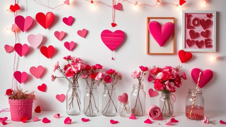 16 DIY Valentine's Room Decor Ideas That Won't Break the Bank!