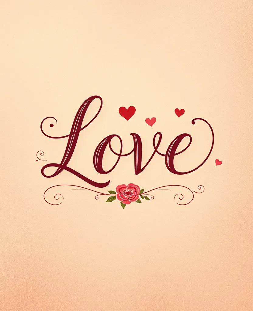 19 Artistic Valentines Phone Wallpapers That Will Leave You in Awe! - 11. Artistic Typography