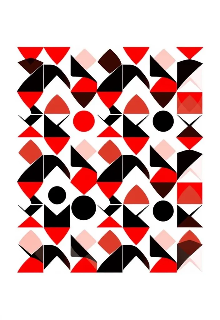 19 Artistic Valentines Phone Wallpapers That Will Leave You in Awe! - 4. Geometric Passion