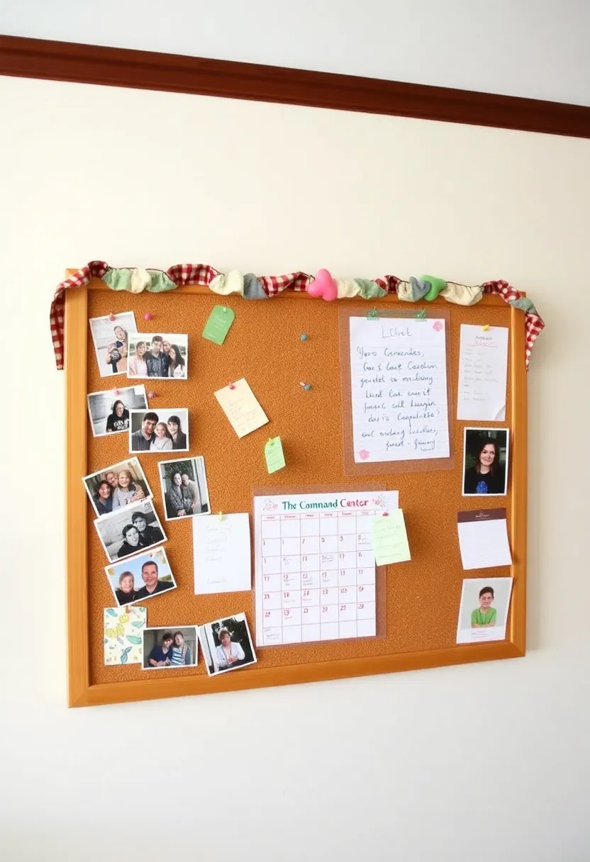 19 DIY Organization Hacks That'll Declutter Your Home in No Time (#15 Is Genius!) - 3. Corkboard Command Center