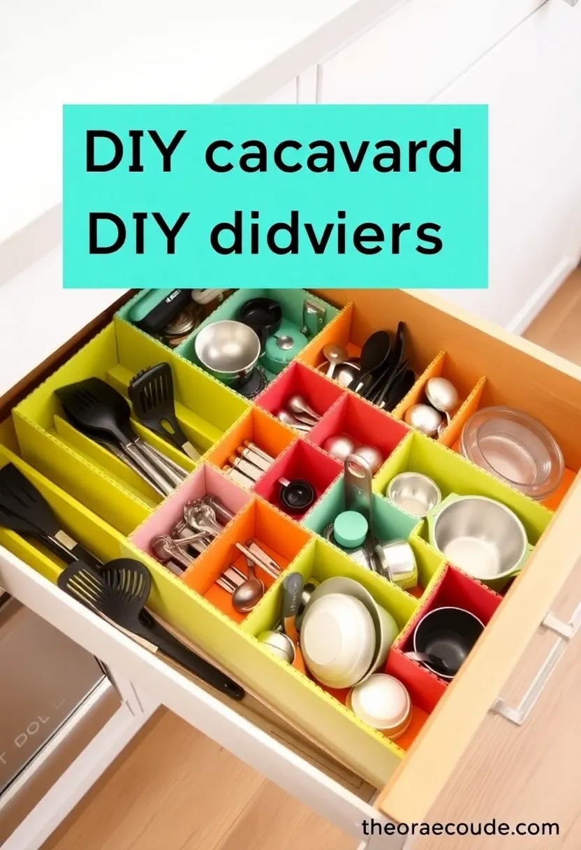 19 DIY Organization Hacks That'll Declutter Your Home in No Time (#15 Is Genius!) - 6. DIY Drawer Dividers