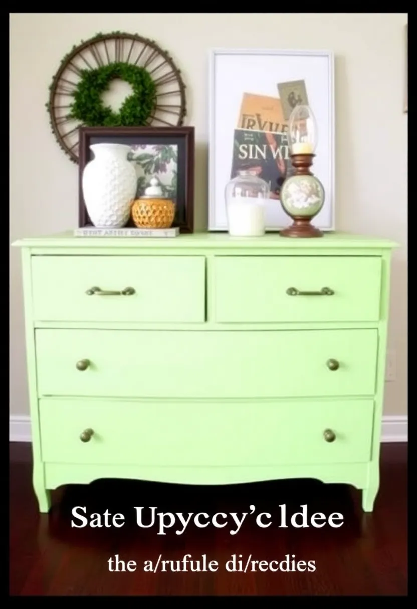 20 DIY Craft Ideas That Will Elevate Your Home Decor Game Instantly! - 14. Upcycled Furniture