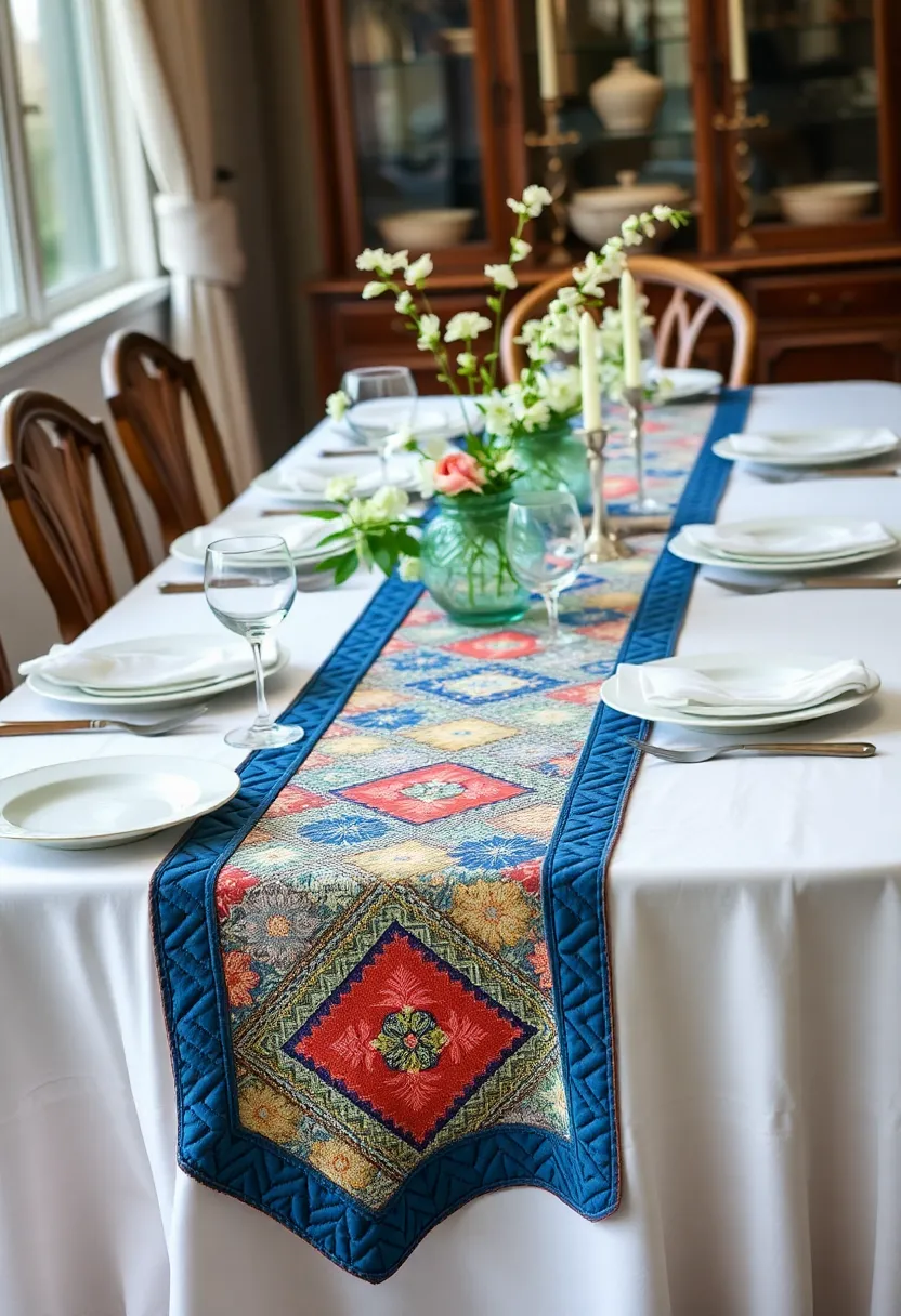 20 DIY Craft Ideas That Will Elevate Your Home Decor Game Instantly! - 16. Quilted Table Runner