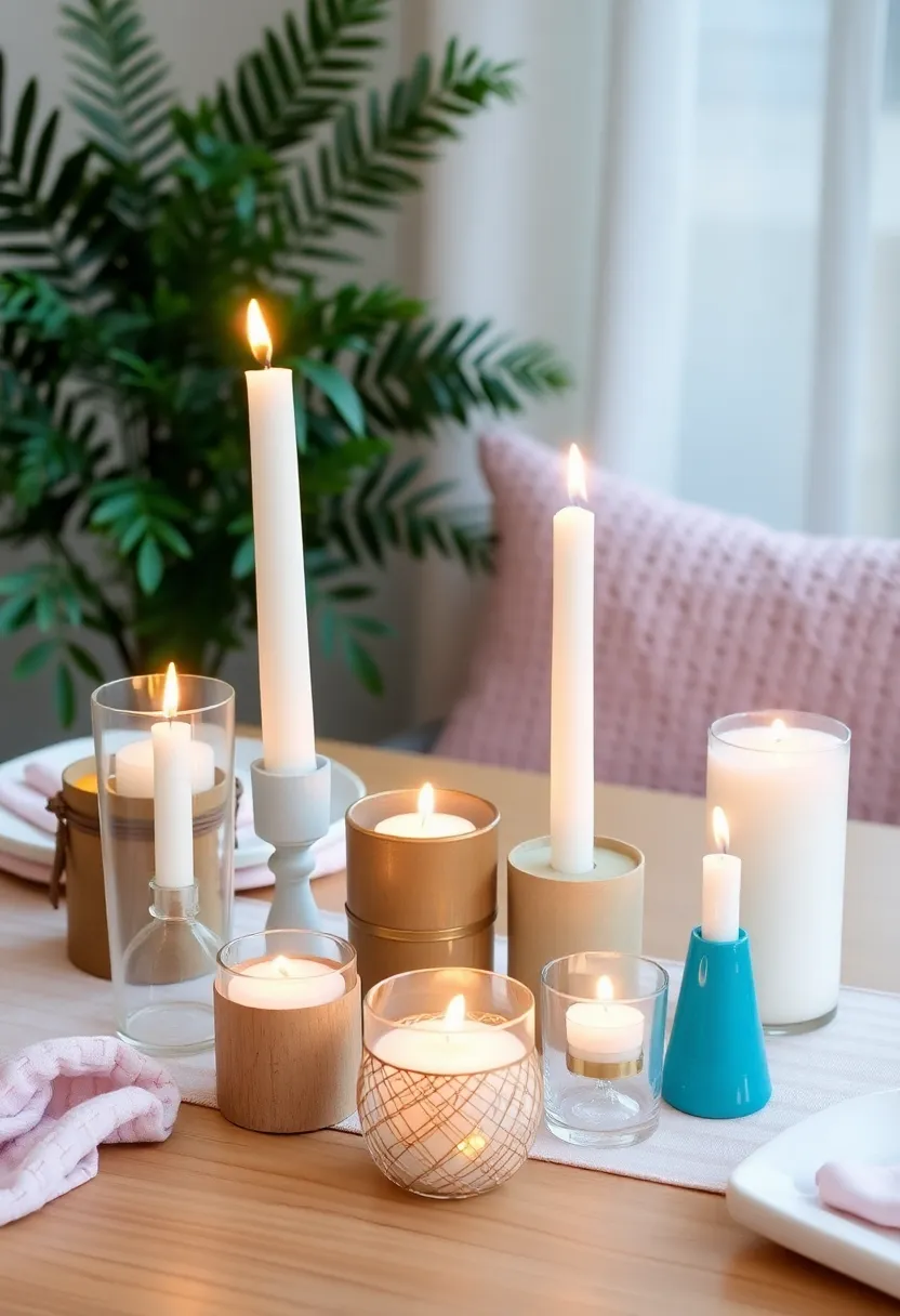 20 DIY Craft Ideas That Will Elevate Your Home Decor Game Instantly! - 6. DIY Candle Holders