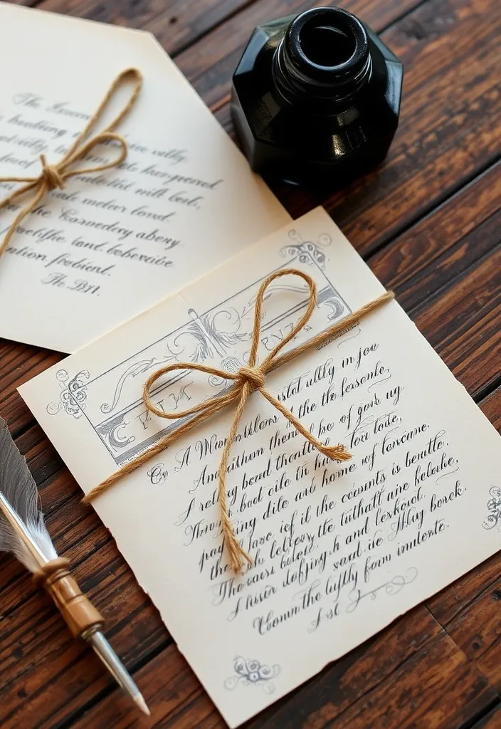 21 Heartfelt DIY Valentine Gifts That Will Melt Their Heart (You Won't Believe #13!) - 15. Handwritten Letters