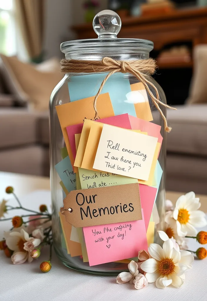 21 Heartfelt DIY Valentine Gifts That Will Melt Their Heart (You Won't Believe #13!) - 2. Memory Jar