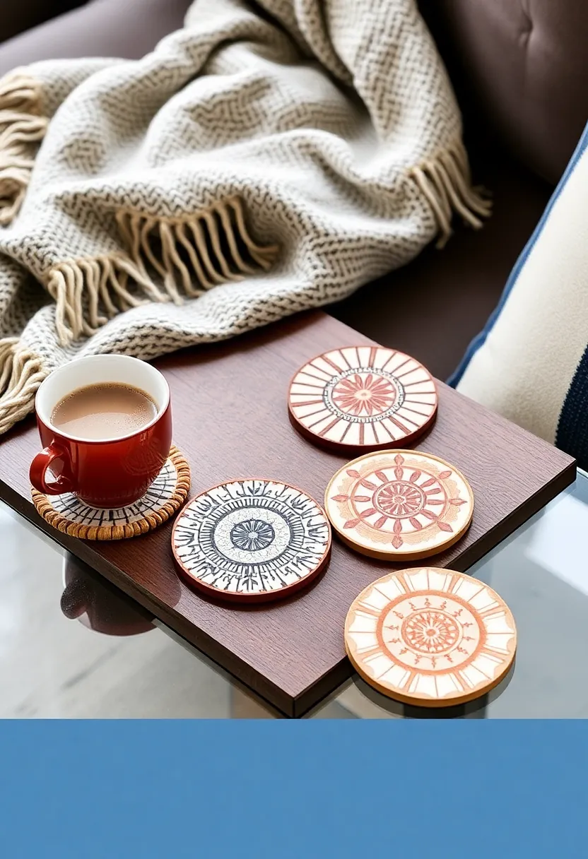 25 Heart-Melting Handmade Gifts for Your Boyfriend That He'll Adore! - 13. Handcrafted Coasters