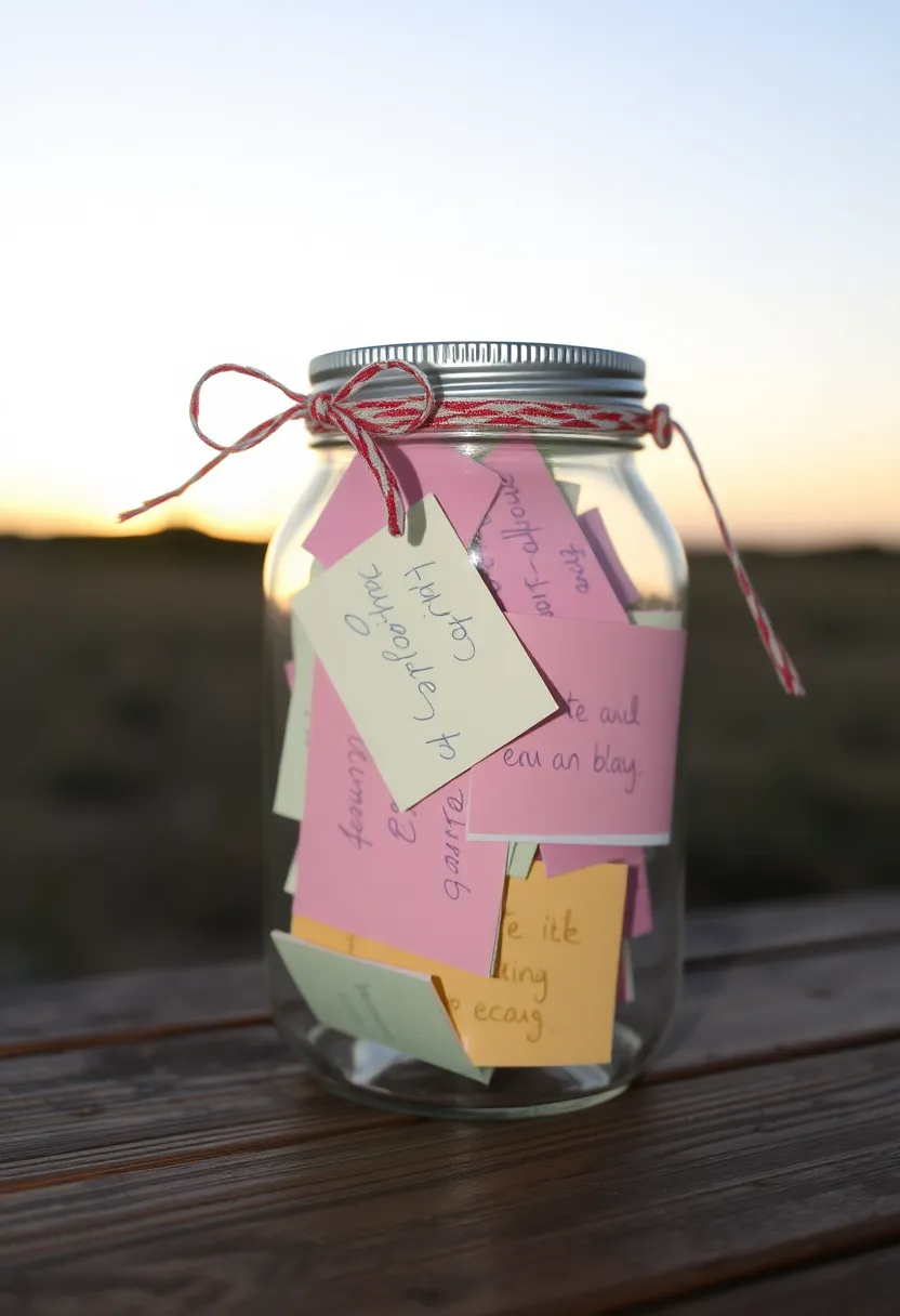 25 Heart-Melting Handmade Gifts for Your Boyfriend That He'll Adore! - 3. Jar of Love Notes