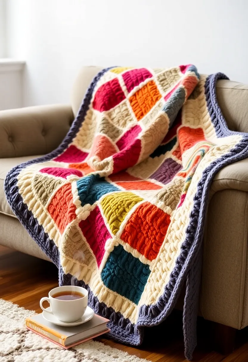 25 Heart-Melting Handmade Gifts for Your Boyfriend That He'll Adore! - 8. Quilted Throw Blanket