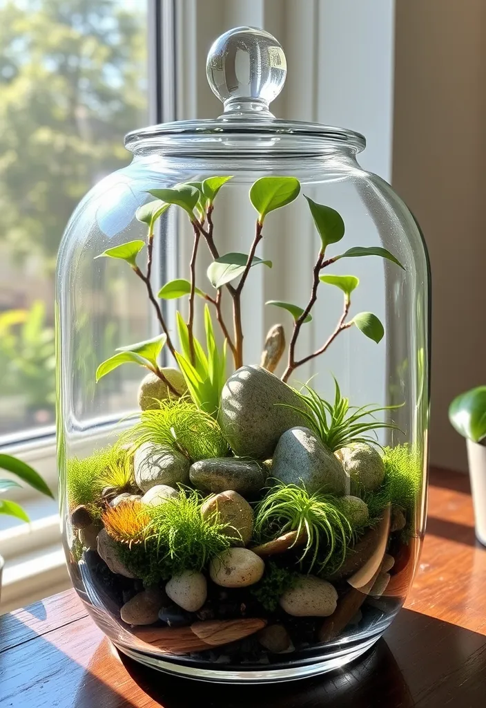 25 Heartfelt DIY Gift Ideas for Your Best Friend (You'll Want to Make #12 Right Now!) - 11. Plant Terrarium