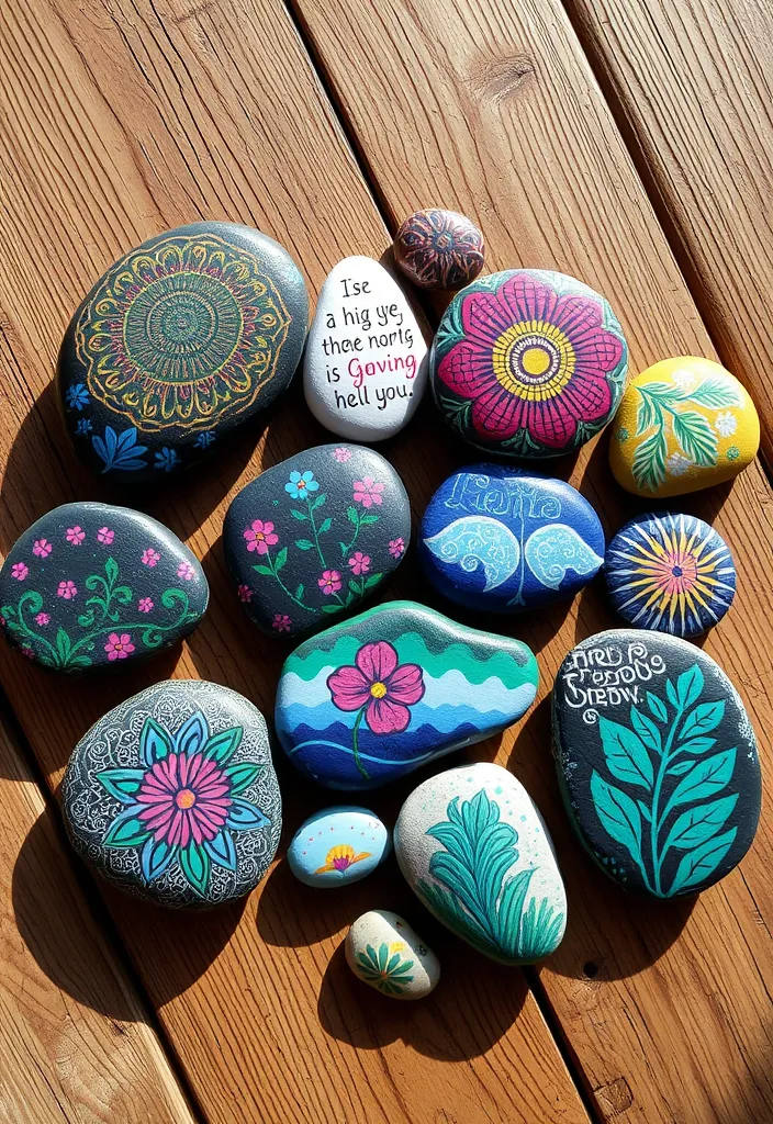 25 Heartfelt DIY Gift Ideas for Your Best Friend (You'll Want to Make #12 Right Now!) - 14. Painted Rocks