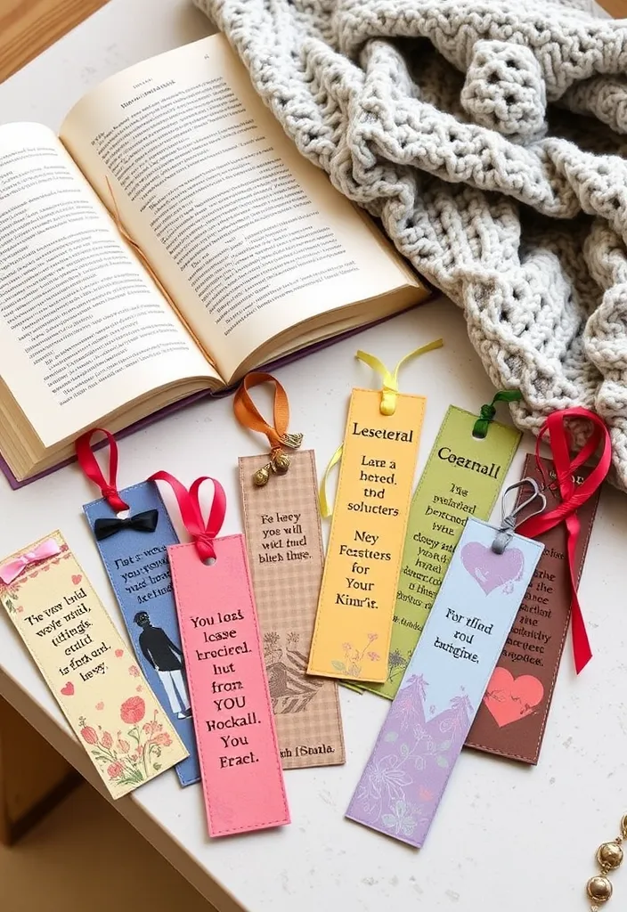 25 Heartfelt DIY Gift Ideas for Your Best Friend (You'll Want to Make #12 Right Now!) - 18. DIY Bookmark