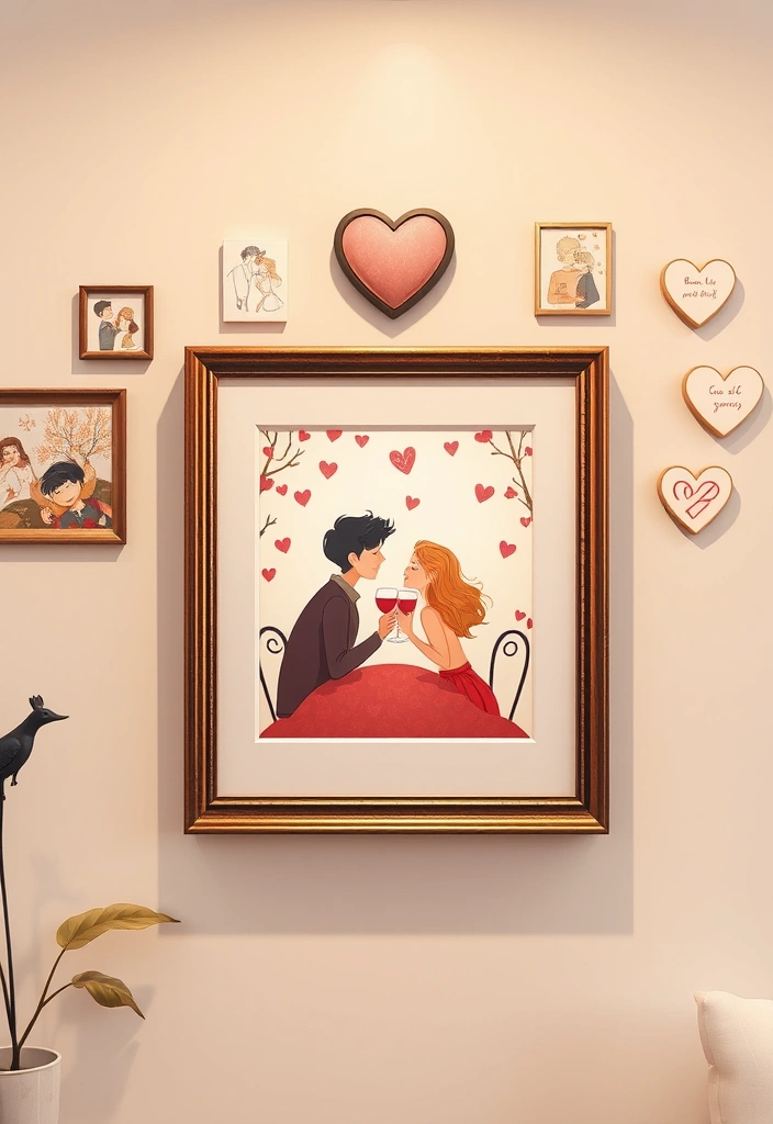 25 Romantic Valentine Gifts That Will Make Your Heart Skip a Beat (You Won't Believe #7!) - 10. Custom Illustration