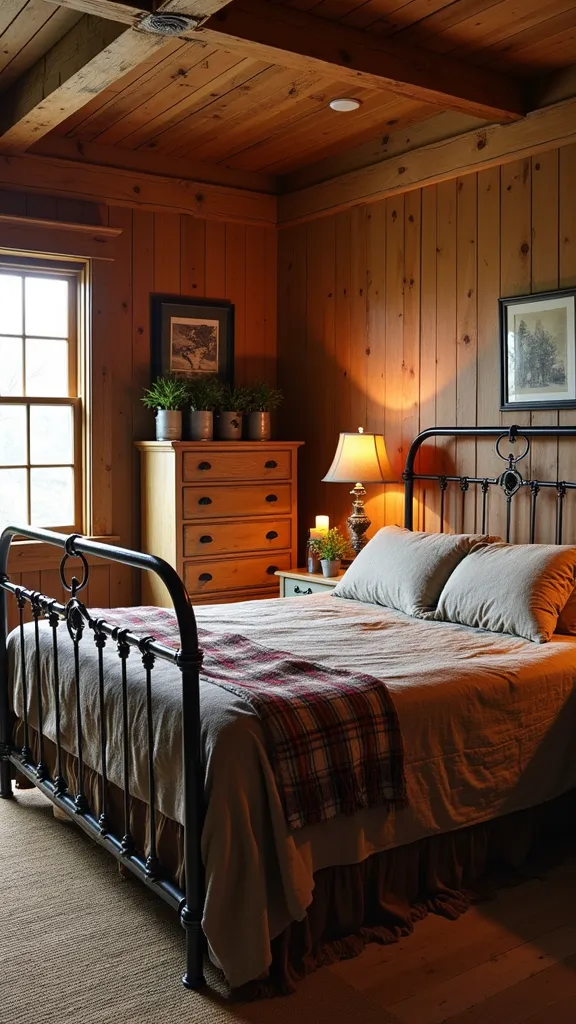 25 Stunning Bedroom Decor Ideas That Will Make You Want to Redecorate Today! - 3. Rustic Charm