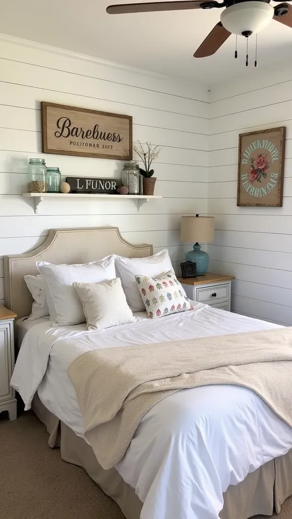 25 Stunning Bedroom Decor Ideas That Will Make You Want to Redecorate Today! - 9. Farmhouse Cozy