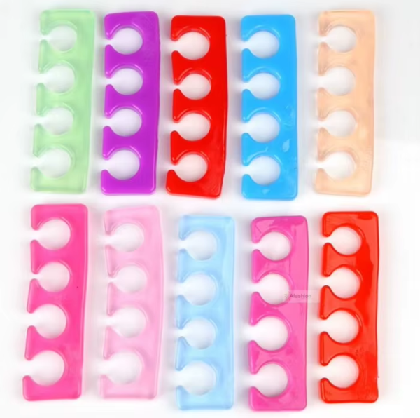 2PCS Silicone Nail Toe Separators - Image 2