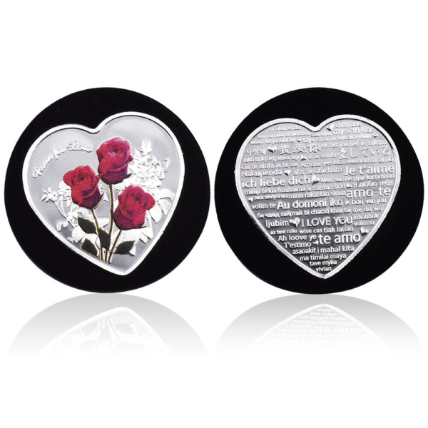 Rose Gold & Silver Plated Challenge Coin