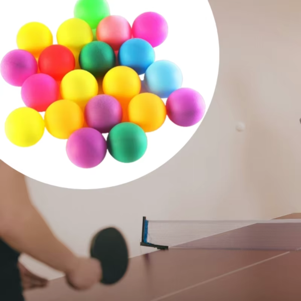 50PCS Colored Ping Pong Balls - Image 3