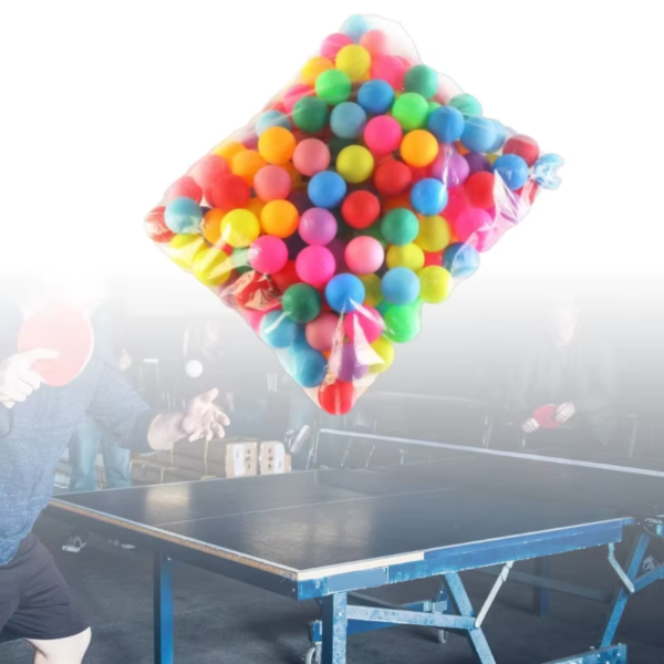 50PCS Colored Ping Pong Balls - Image 2