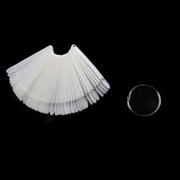 50Pcs Nail Swatch Sticks with Ring - Image 3