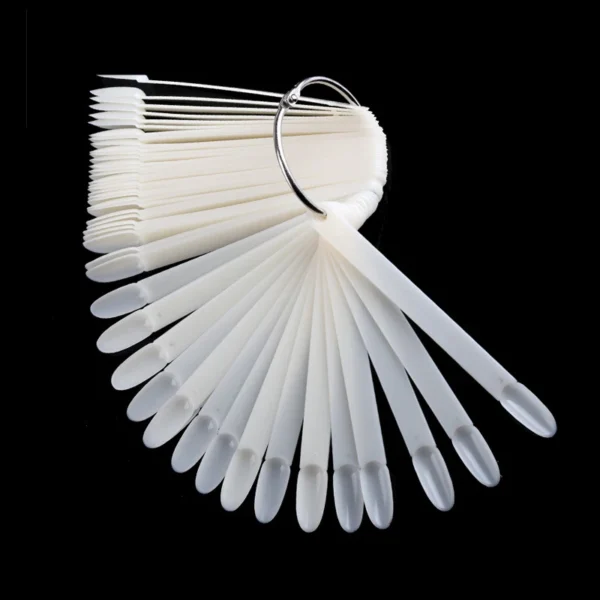 50Pcs Nail Swatch Sticks with Ring - Image 4