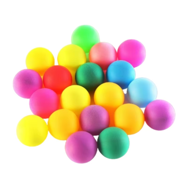 50PCS Colored Ping Pong Balls - Image 5