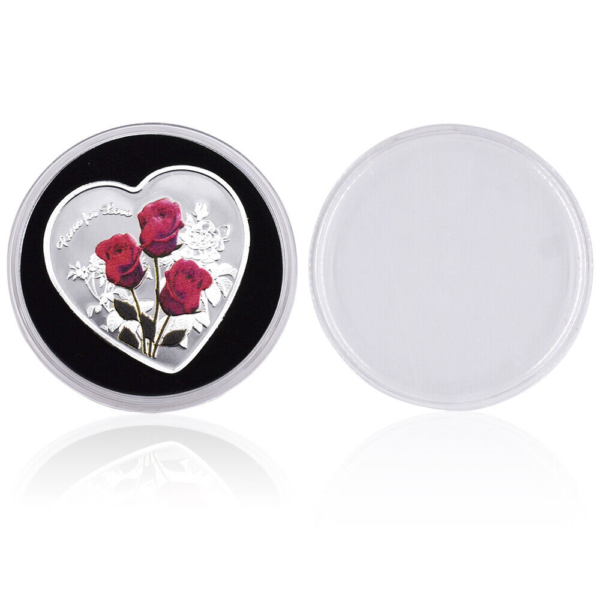 Rose Gold & Silver Plated Challenge Coin - Image 3
